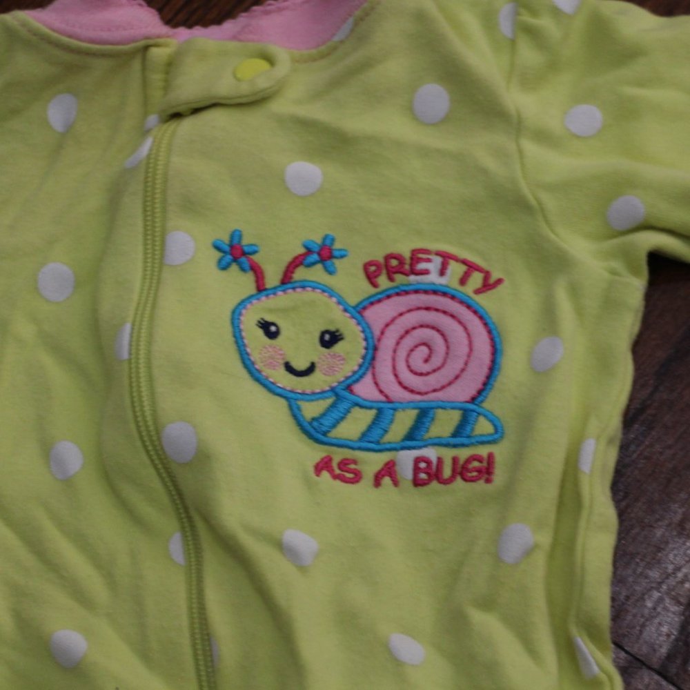 LIKE NEW! GRANIMALS YELLOW FOOTIE OUTFIT SZ 0-3MOS